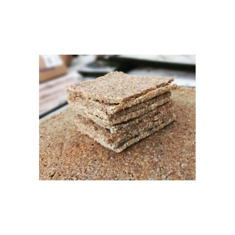 Pain cru - paquet de 4 tranche - 100 g